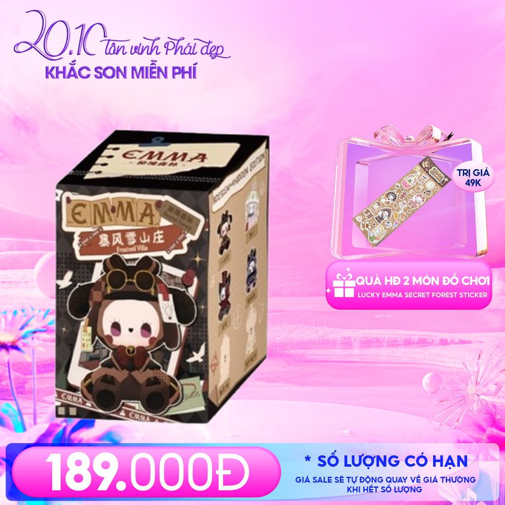 Mô Hình Đồ Chơi Lucky Emma Secret Forest Frostveil Villa - MJ-000076