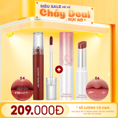 SON TINT #04 + SON DƯỠNG #06