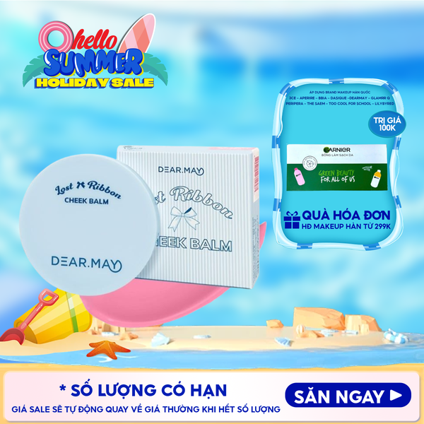  Má Hồng Dạng Kem Dearmay Thuần Chay Lost Ribbon Cheek Balm 4g 