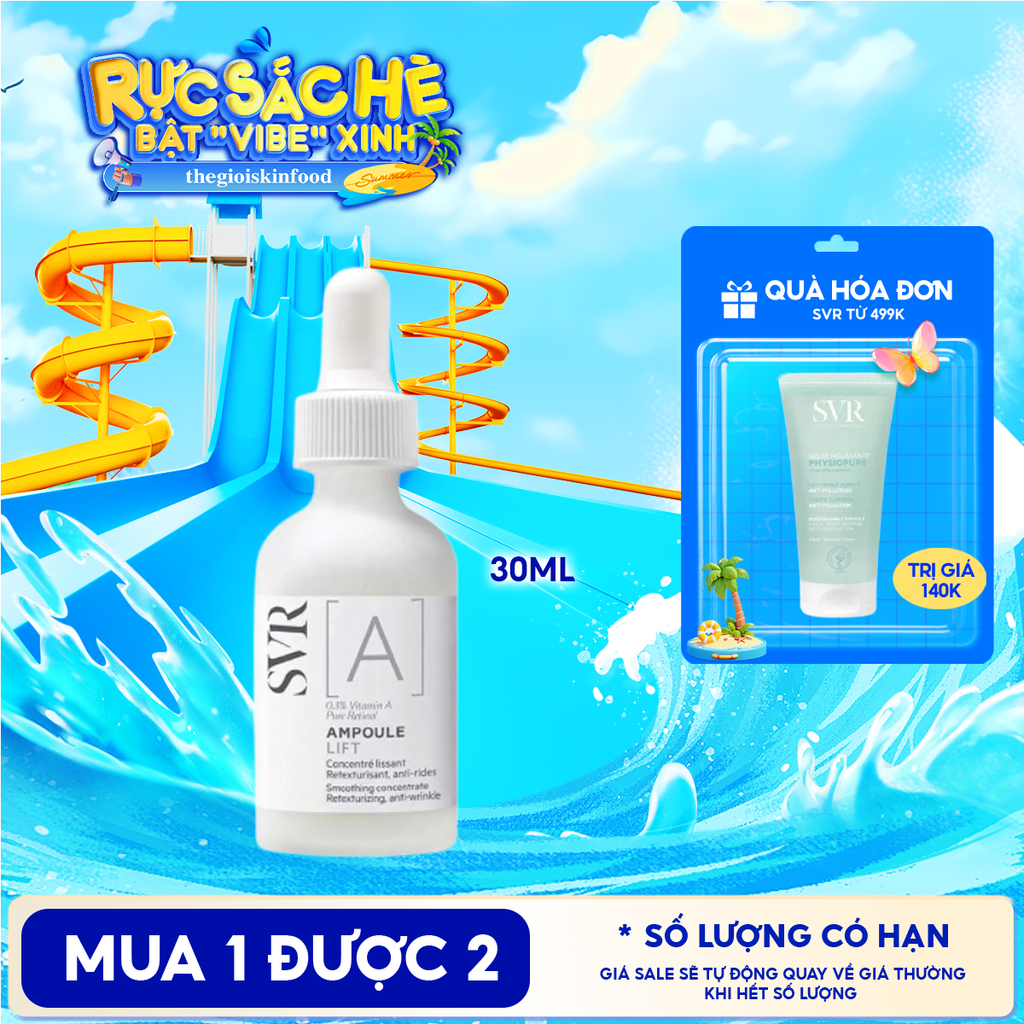 Serum SVR Tinh Chất Ngăn Ngừa Lão Hóa, Dưỡng Da Mềm Mịn SVR A Ampoule Lift 30ml