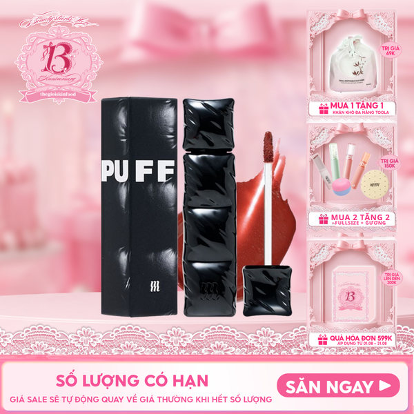  [V6 PUFFER] Son Kem Lì Merzy Bền Màu, Lâu Trôi The First Velvet Tint 