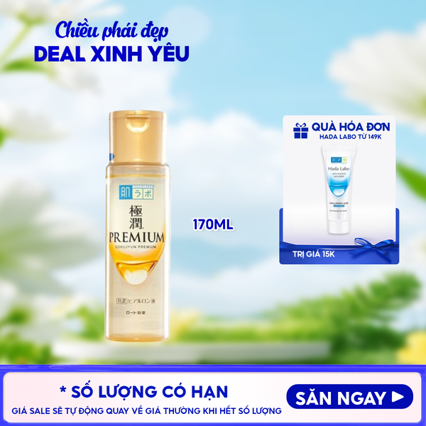  Dung Dịch Dưỡng Ẩm Tối Ưu Hada Labo Gokujyun Premium Hydrating Lotion 170ml 