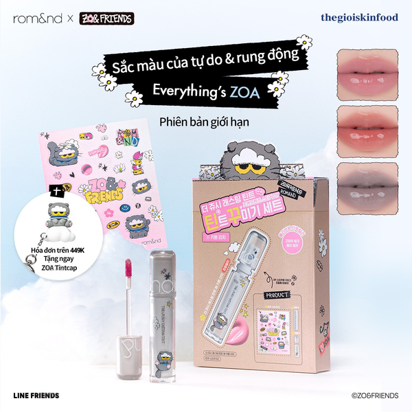  [PRE-ORDER] Bộ Sưu Tập Phiên Bản Giới Hạn Romand X ZO&FRIENDS 