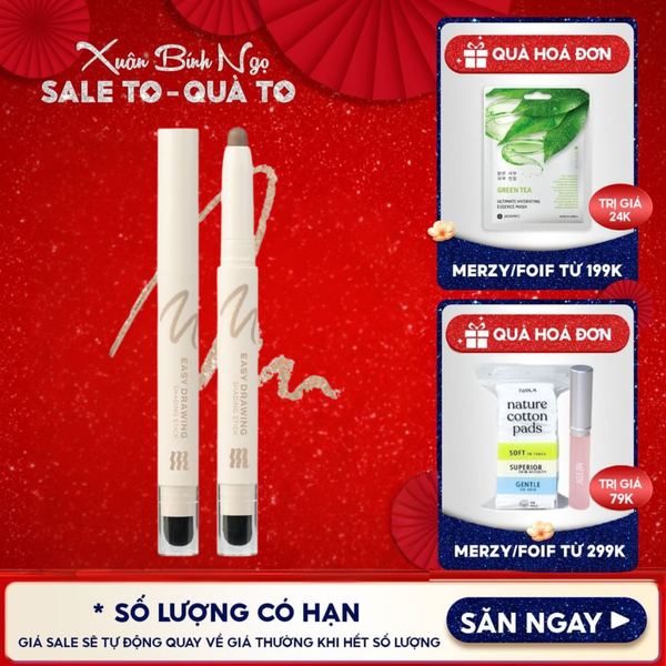  Bút Tạo Khối Hai Đầu Merzy Easy Drawing Shading Stick 1.3g 