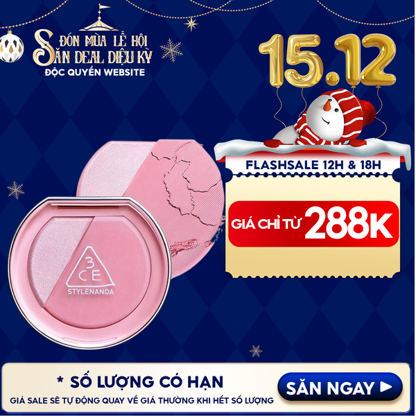  Phấn Má Hồng Bắt Sáng 3CE Blushlighter 9g 