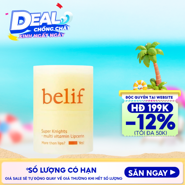  Son Dưỡng Môi Belif Super Knights Multi-Vitamin Lipcerin 15ml 