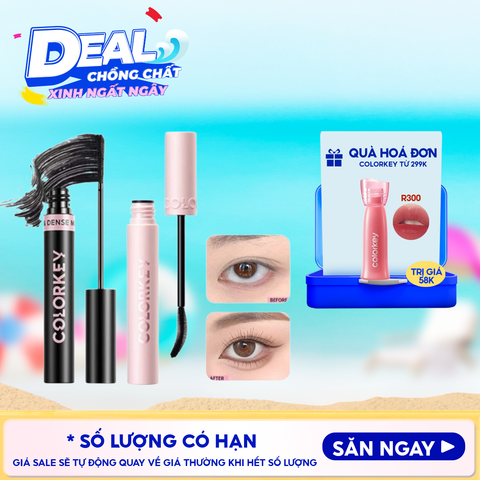 Mascara Colorkey Giúp Mi Dài & Cong Tự Nhiên