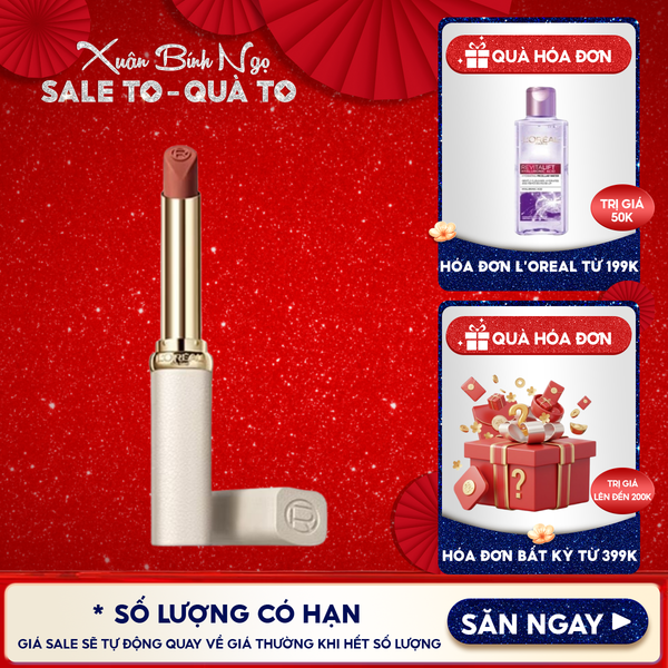  Son Thỏi L'oreal Mịn Mờ Căng Mướt Color Riche Creme Matte 2g 