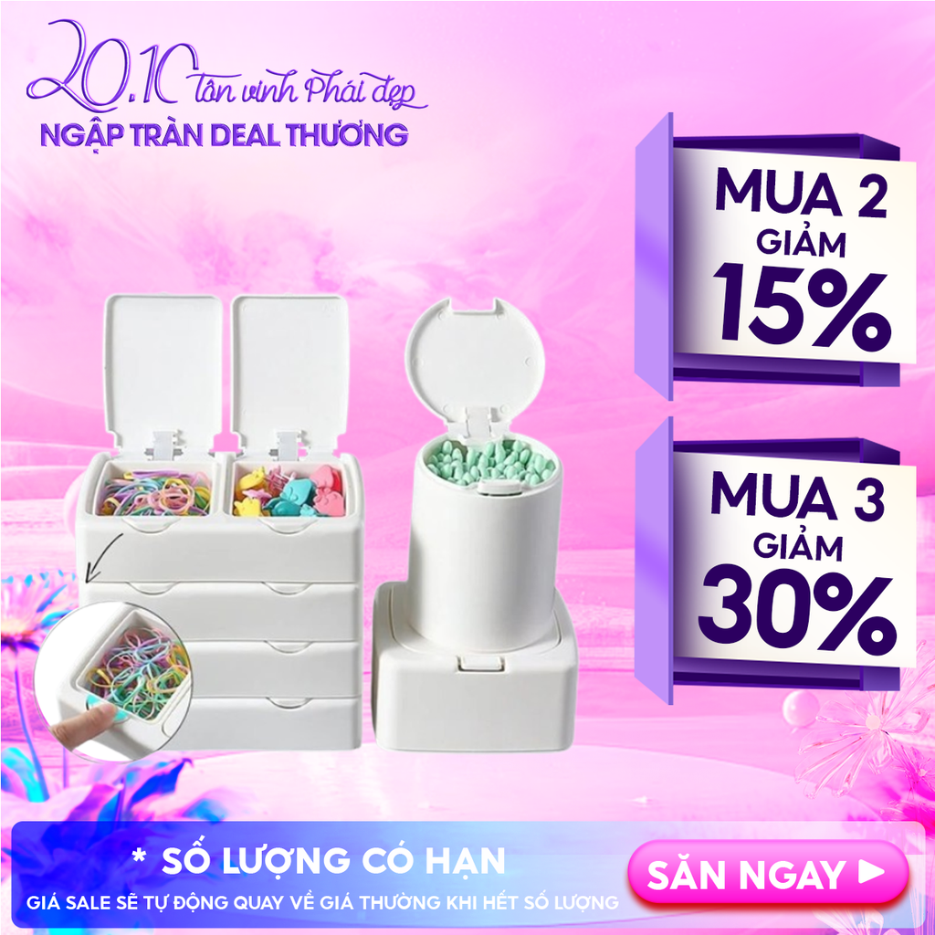[NHẬP KHẨU] Hộp Đựng Phụ Kiện TOOLA Nắp Bật Đa Năng, Tiện Dụng