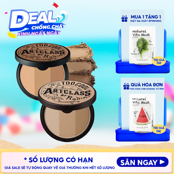  Phấn Tạo Khối 3 Màu Too Cool For School Art Class By Rodin Shading 9.5g 