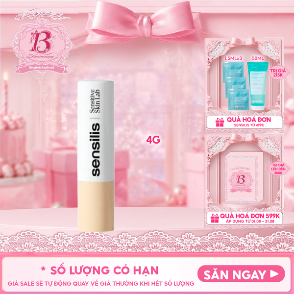  Son Dưỡng Môi Sensilis Hydraction [Balm] 4g 