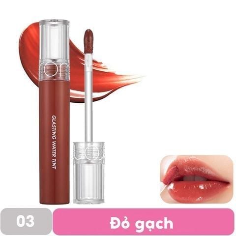 [KHẮC SON]  Son Tint Nước Romand Siêu Lì, Lâu Trôi Glasting Water Tint 4g
