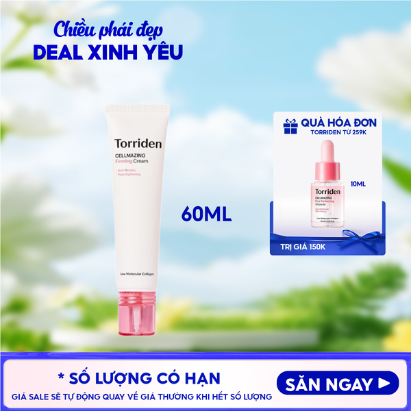  Kem Dưỡng Da Săn Chắc Torriden Cellmazing Firming Cream 60ml 