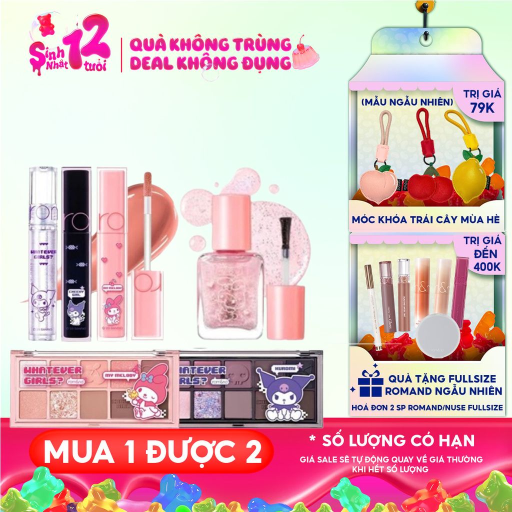 Bộ Sưu Tập Romand Phiên Bản Giới Hạn Sanrio My Melody Kuromi