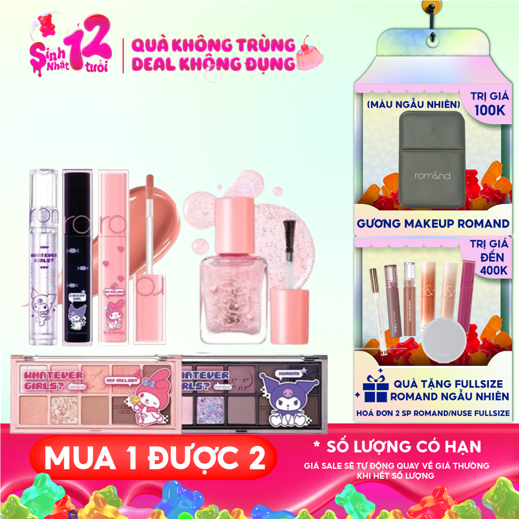 Bộ Sưu Tập Romand Phiên Bản Giới Hạn Sanrio My Melody Kuromi