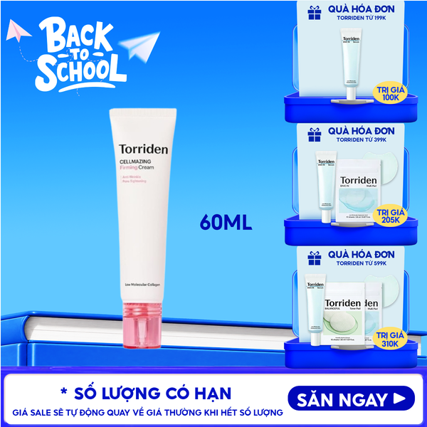  Kem Dưỡng Da Săn Chắc Torriden Cellmazing Firming Cream 60ml 