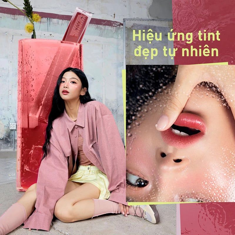 Son Bóng Pha Lê 3CE Căng Bóng, Ẩm Mượt Misty Lip Bare 4.6g