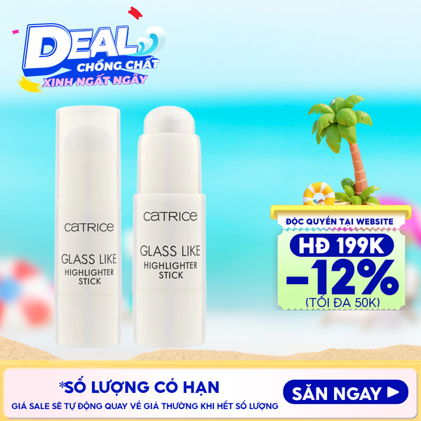  Phấn Nhũ Bắt Sáng Dạng Thỏi Catrice Glass Like Highlighter Stick 5.3g 