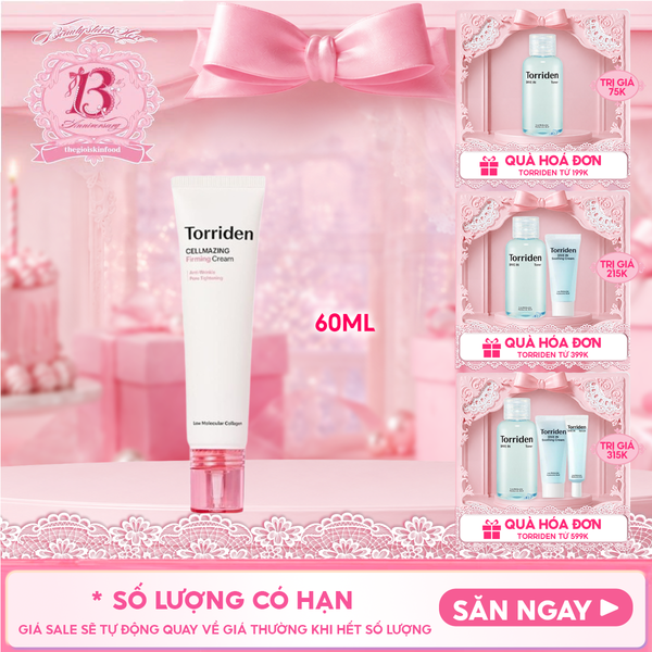  Kem Dưỡng Da Săn Chắc Torriden Cellmazing Firming Cream 60ml 