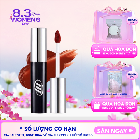 [NEW BY AI] Son Kem Lì Merzy Mịn Mượt Nhẹ Môi, Bền Màu Cyber Mellow Tint