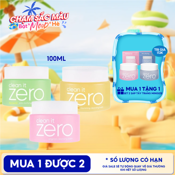  Sáp Tẩy Trang Banila Co Clean It Zero Cleansing Balm 100ml 