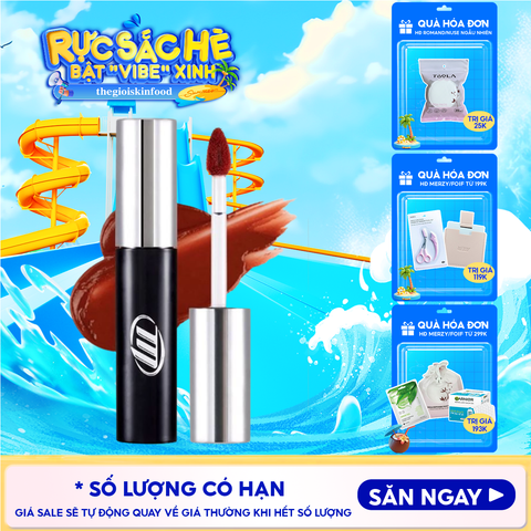 [NEW BY AI] Son Kem Lì Merzy Mịn Mượt Nhẹ Môi, Bền Màu Cyber Mellow Tint