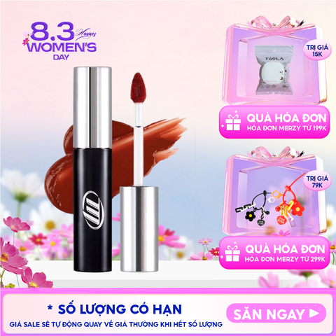 [NEW BY AI] Son Kem Lì Merzy Mịn Mượt Nhẹ Môi, Bền Màu Cyber Mellow Tint