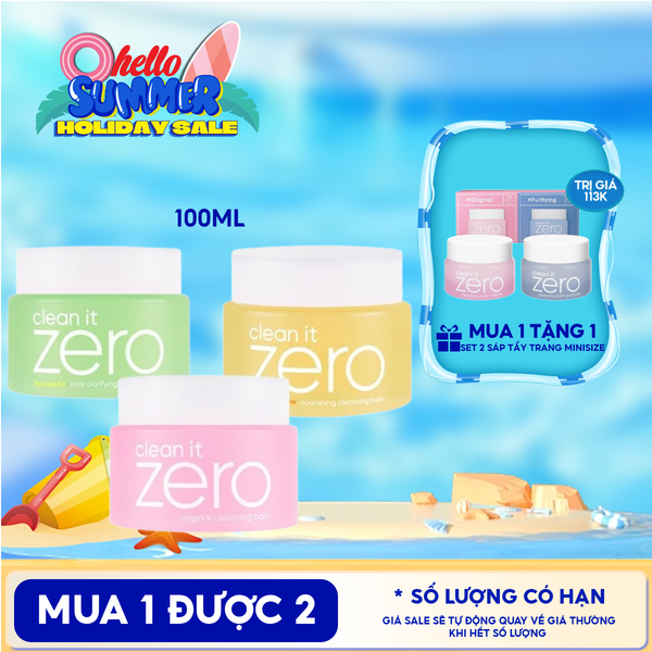  Sáp Tẩy Trang Banila Co Clean It Zero Cleansing Balm 100ml 