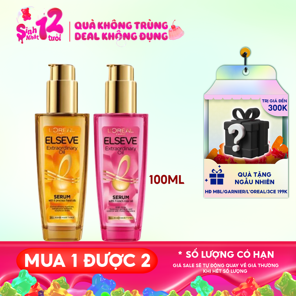 Dầu Dưỡng Tóc L'Oreal Elseve Extraordinary Oil Serum 100ml