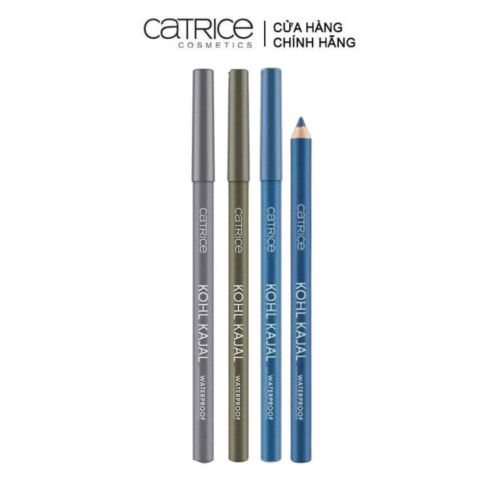 Chì Kẻ Mắt Mày Nét Mảnh, Mịn Lì, Chống Nước Catrice Kohl Kajal Waterproof