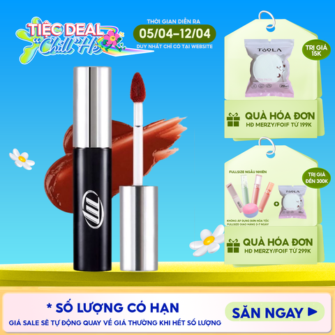 [NEW BY AI] Son Kem Lì Merzy Mịn Mượt Nhẹ Môi, Bền Màu Cyber Mellow Tint