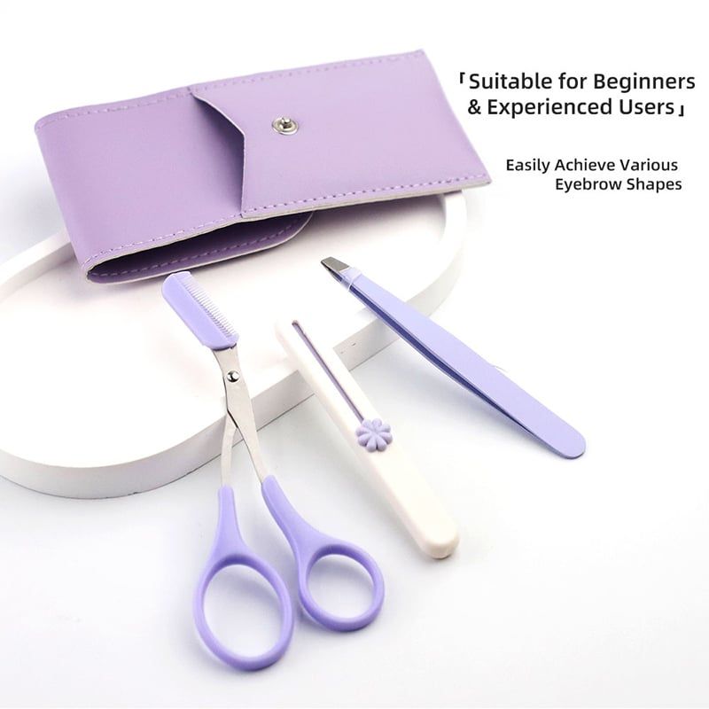 Bộ Dụng Cụ Cắt Tỉa Lông Mày Idealful Multi-Function Eyebrow Trimmer Tool Set - BMS-181