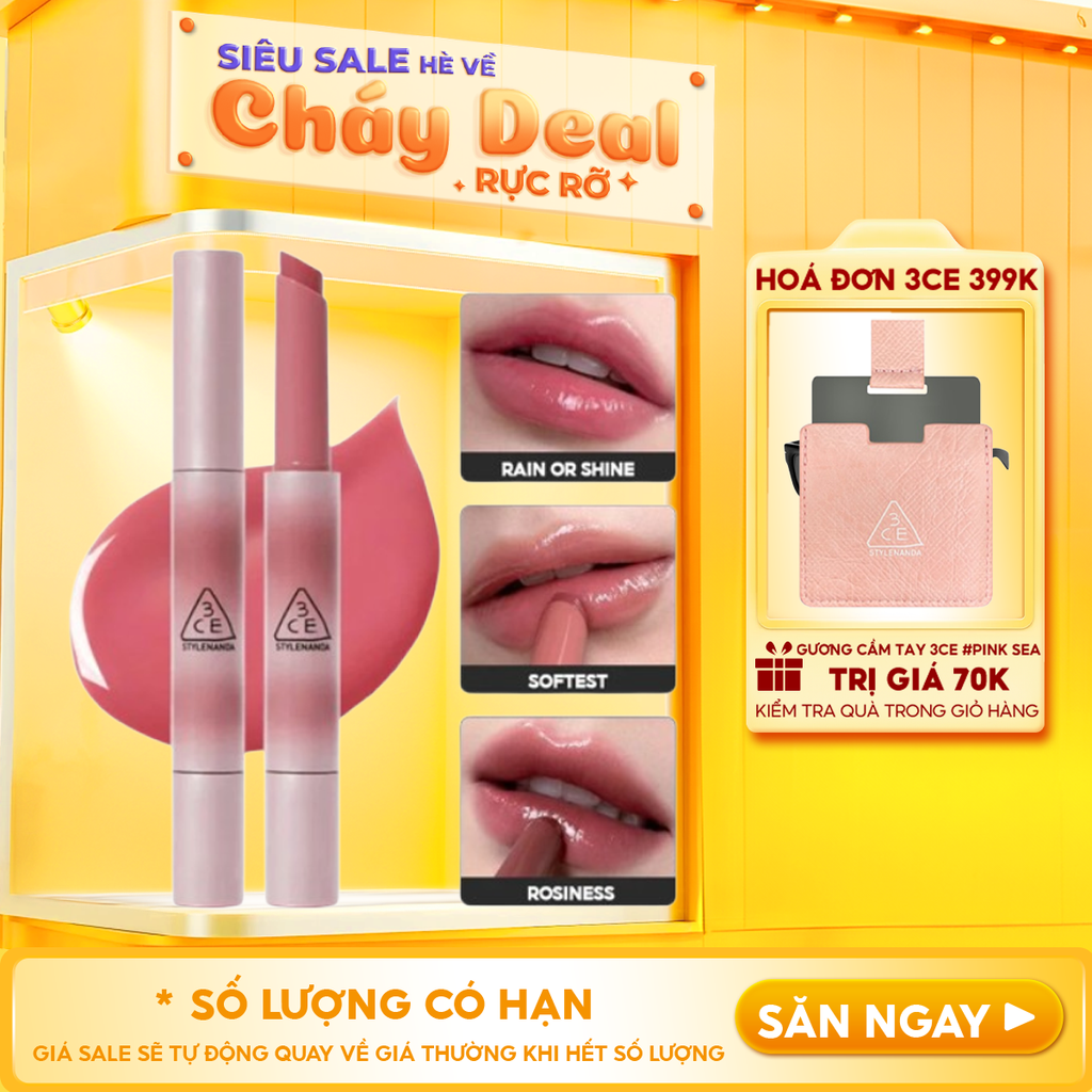 Son Dưỡng Có Màu Căng Bóng 3CE Shine Reflector 1.7g