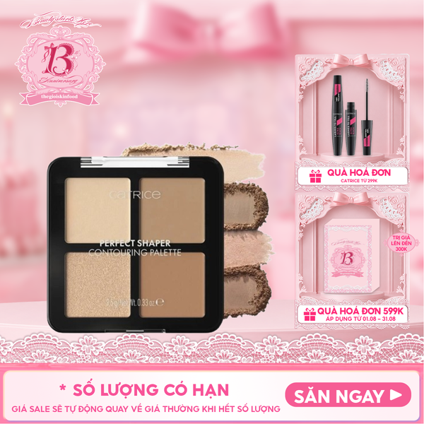  Bảng Tạo Khối Catrice Perfect Shaper Contouring Palette 010 Perfectly Shaped 9.5g 