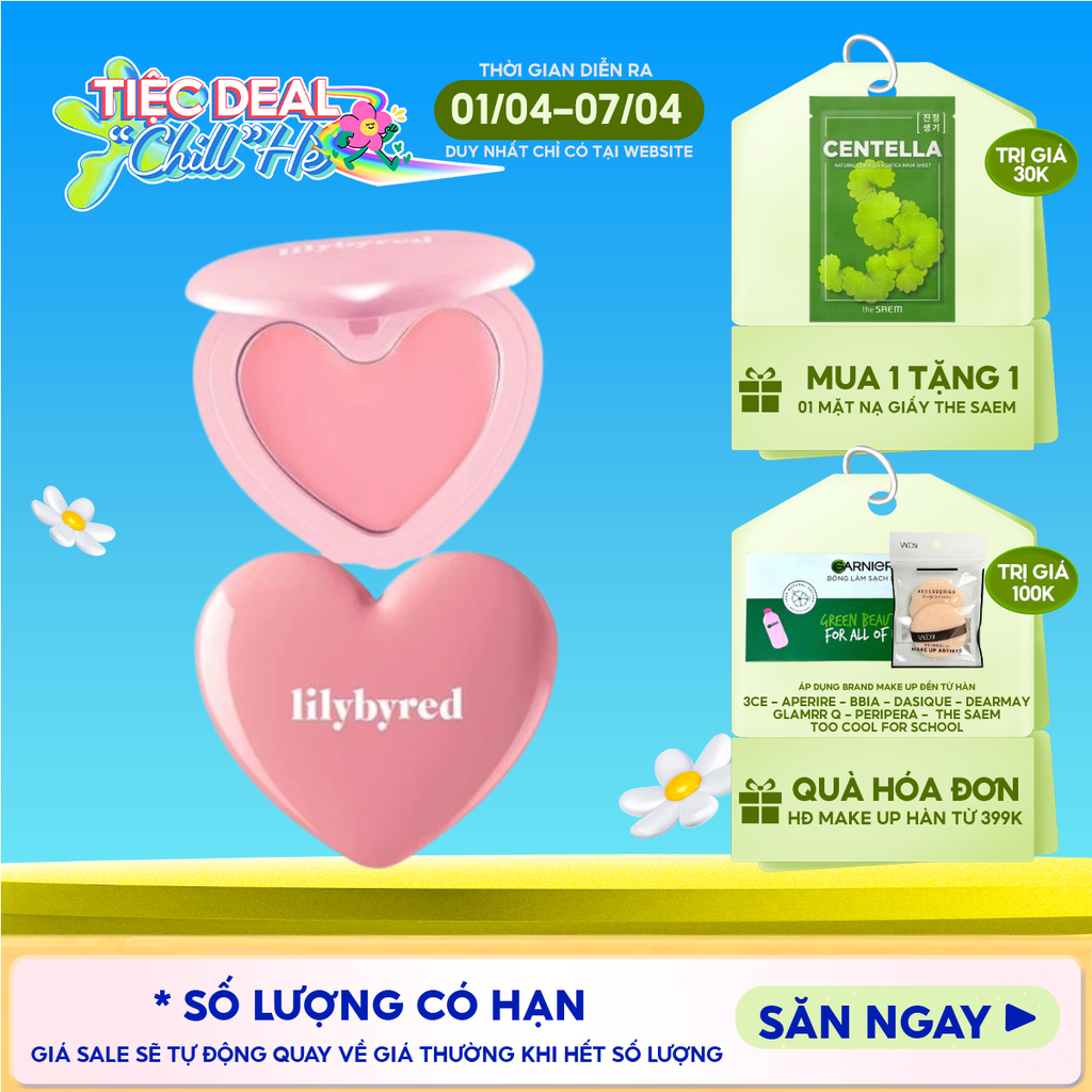 Má Hồng Dạng Kem Lilybyred Luv Beam Cheek Balm 3.5g