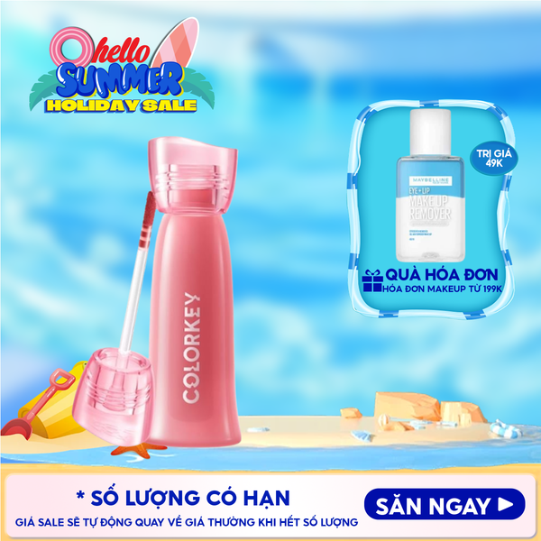  [New] Son Kem Lì Colorkey Siêu Mịn Môi Soft Matte Water Tint 2.5g 