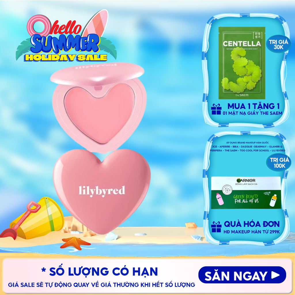 Má Hồng Dạng Kem Lilybyred Luv Beam Cheek Balm 3.5g