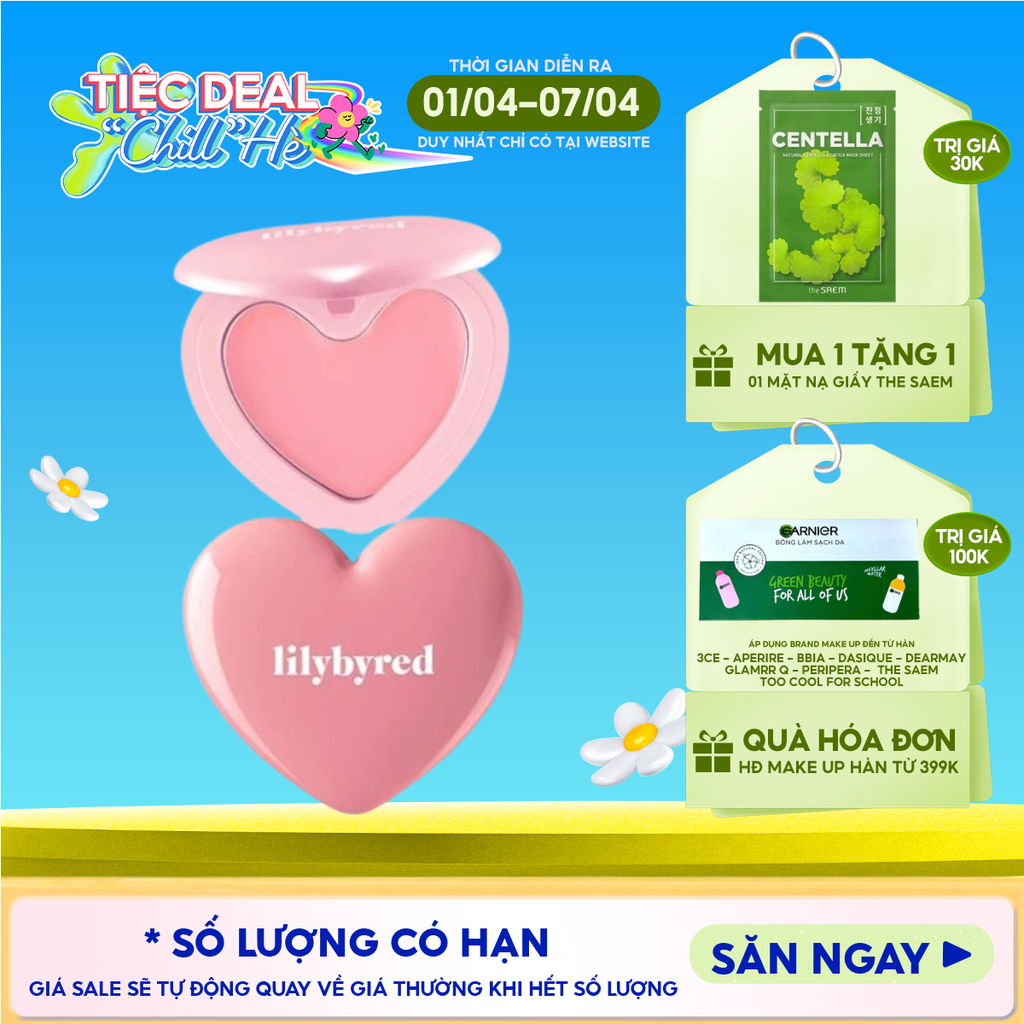 Má Hồng Dạng Kem Lilybyred Luv Beam Cheek Balm 3.5g