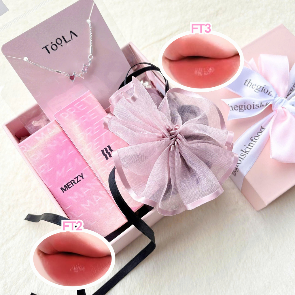 [NEW] Son Tint Merzy Mịn Lì , Bền Màu, Fit Môi Tự Nhiên Water Fit Blur Tint 3.7g