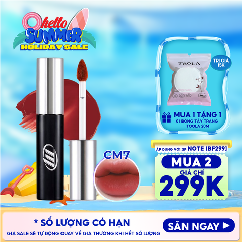 [NEW BY AI] Son Kem Lì Merzy Mịn Mượt Nhẹ Môi, Bền Màu Cyber Mellow Tint