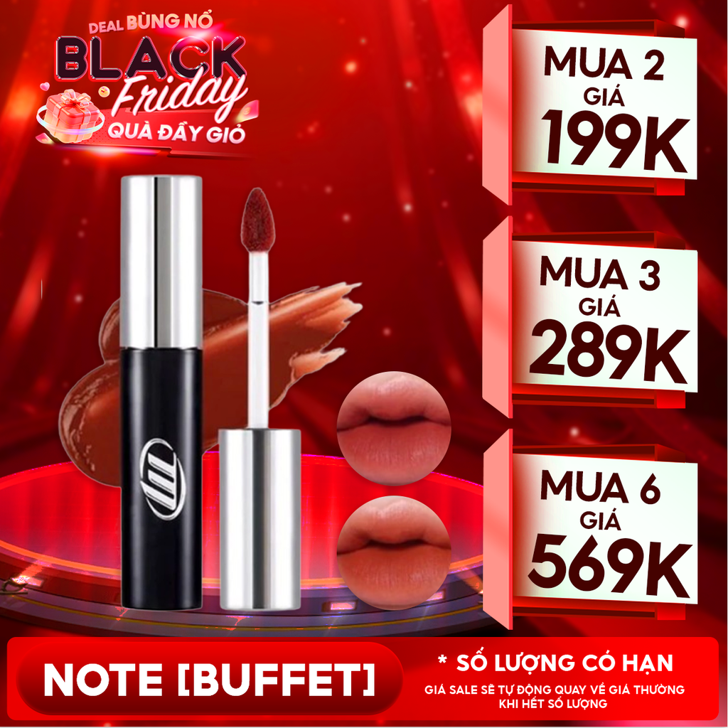 [NEW BY AI] Son Kem Lì Merzy Mịn Mượt Nhẹ Môi, Bền Màu Cyber Mellow Tint