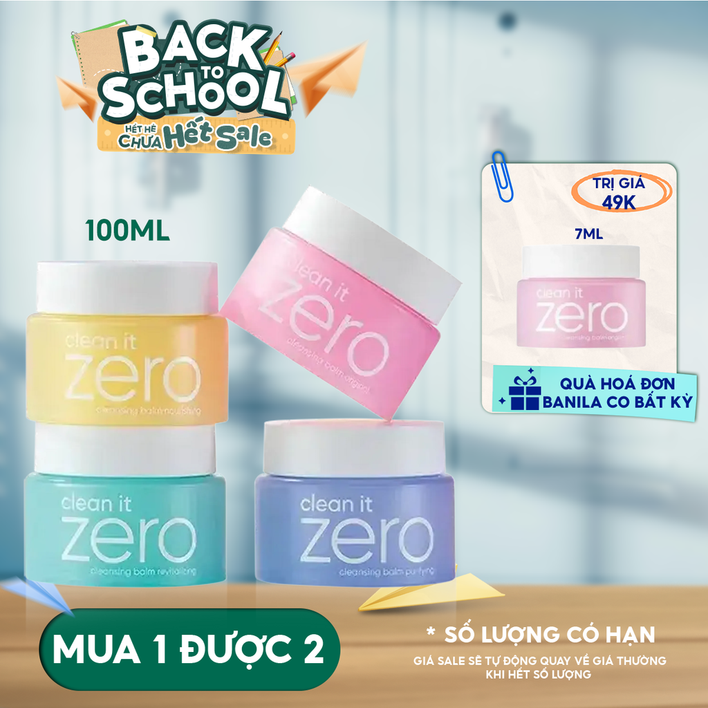 Sáp Tẩy Trang Banila Co Clean It Zero Cleansing Balm 100ml