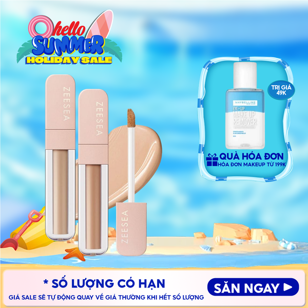  Kem Che Khuyết Điểm Zeesea Che Phủ Tự Nhiên Mist Soft Focus Concealer 4g 
