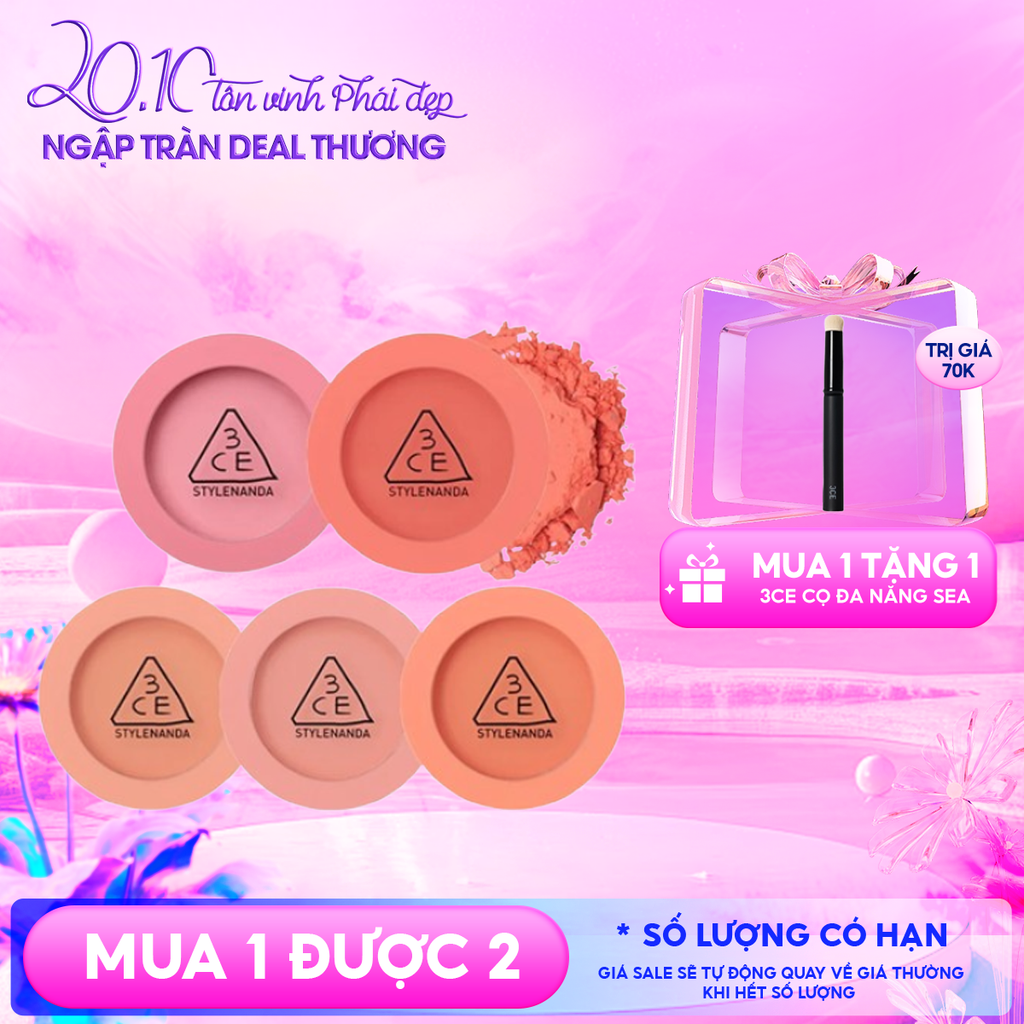 Phấn Má Hồng 3CE Mịn Lì Siêu Xinh Face Blush 5.5g
