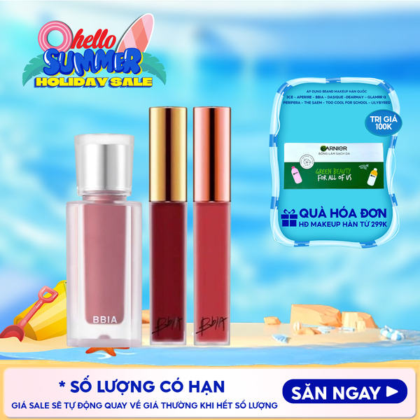  [MÀU 1-51] Son Kem Lì Bbia Lên Màu Siêu Chuẩn Last Velvet Lip Tint 5g 