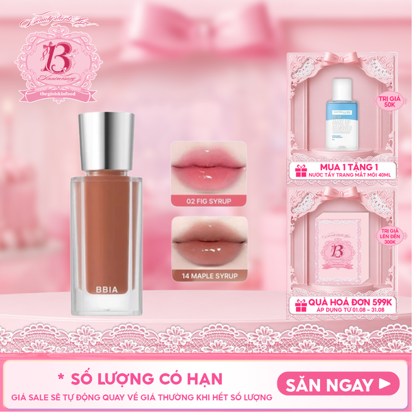  Son Bóng Bbia Căng Bóng, Ẩm Mịn Over Glaze 4.5g 