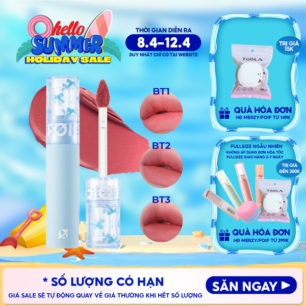  Son Kem Lì FOIF Thuần Chay, Mềm Mịn, Lâu Trôi Daily Blur Tint 3g 