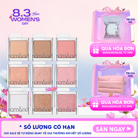 Phấn Mắt Romand Bền Màu, Đa Dạng Slide In Single 1.8g