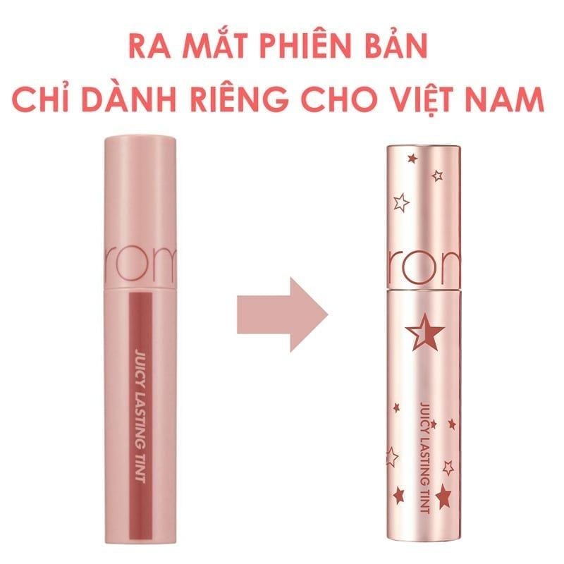 [NEW][Màu 1-39] Son Tint Lì Romand Căng Bóng The Juicy Lasting Tint