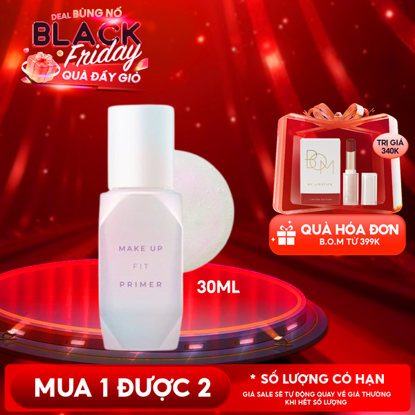  Kem Lót Dưỡng Ẩm B.O.M Make Up Fit Primer 30ml 